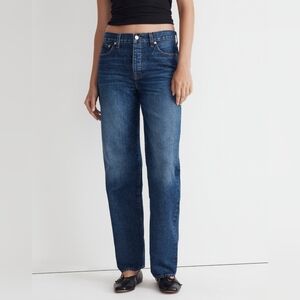 Madewell Low Slung Straight Jeans 23